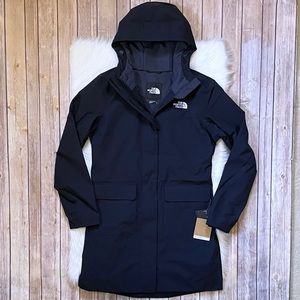 The North Face Women’s City Breeze Rain Parka II Trench Coat